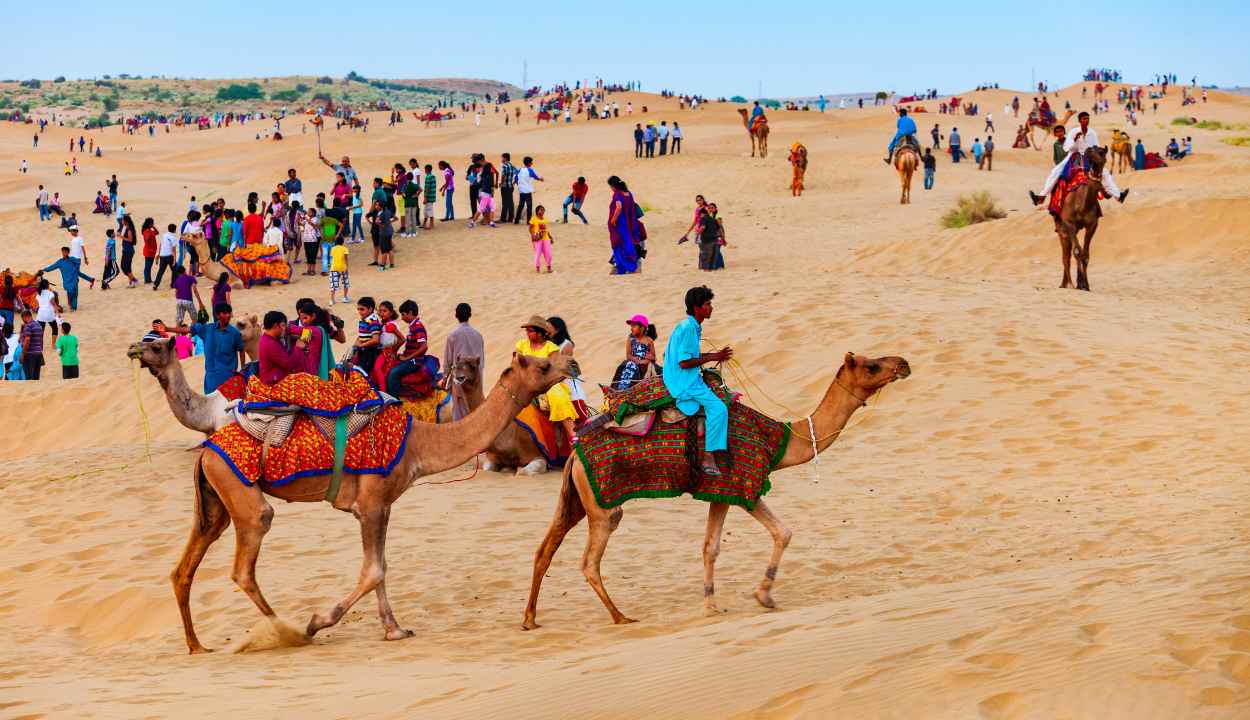 Desert Camp And Camel Ride Package]